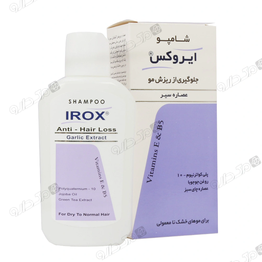 شامپو ضد ریزش حاوی عصاره سیر ایروکس